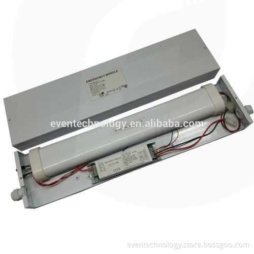 Emergency lighting module for LED tube / LED panel / LED downlight / up to 58W
